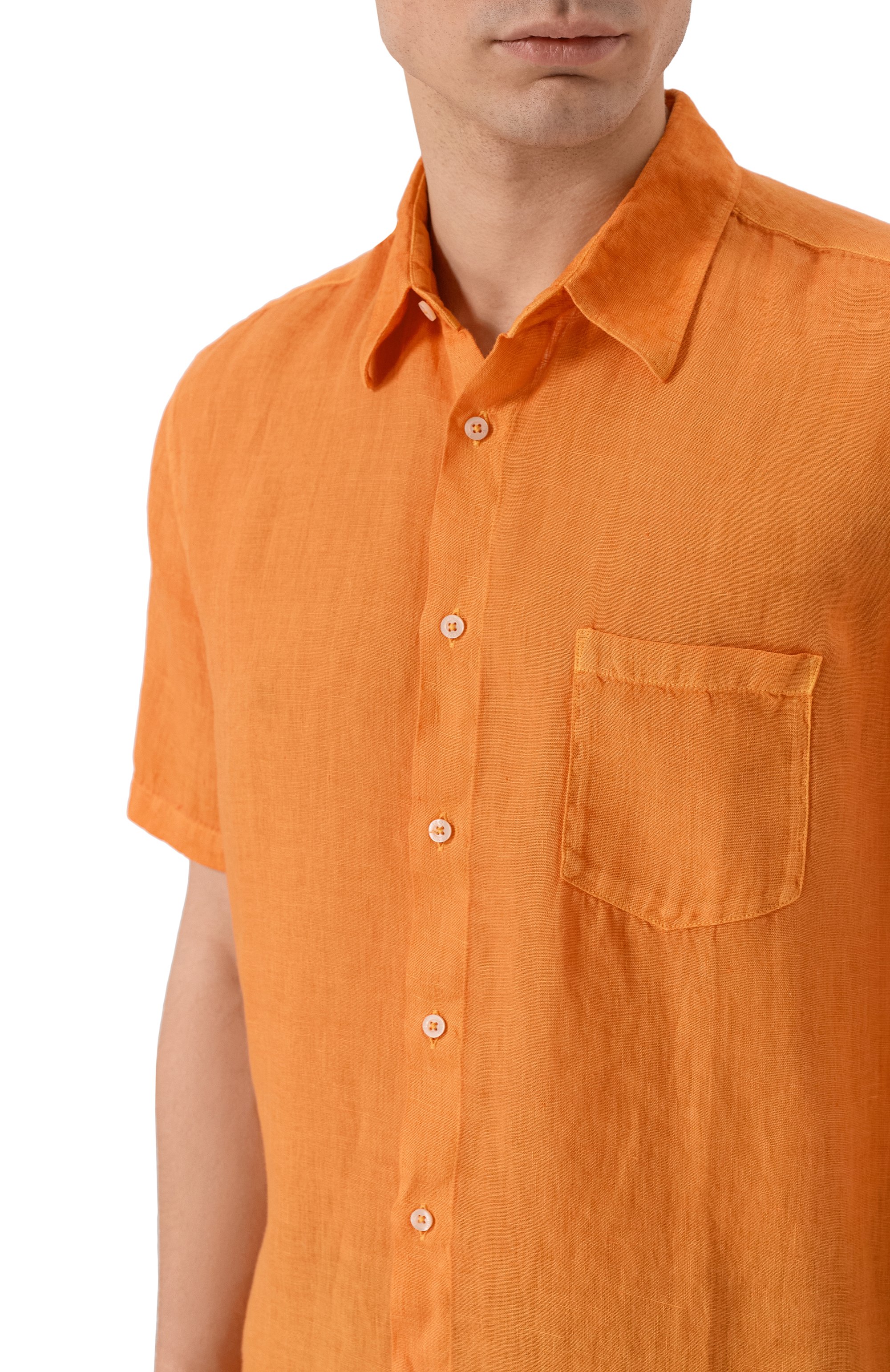 Льняная рубашка 120% LINO, арт. 33ALIM1368/0115/S00, фото 5