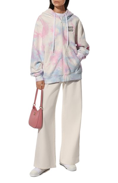 Хлопковый кардиган MIU MIU, арт. MJL786-1ZL8-F0E18, фото 2