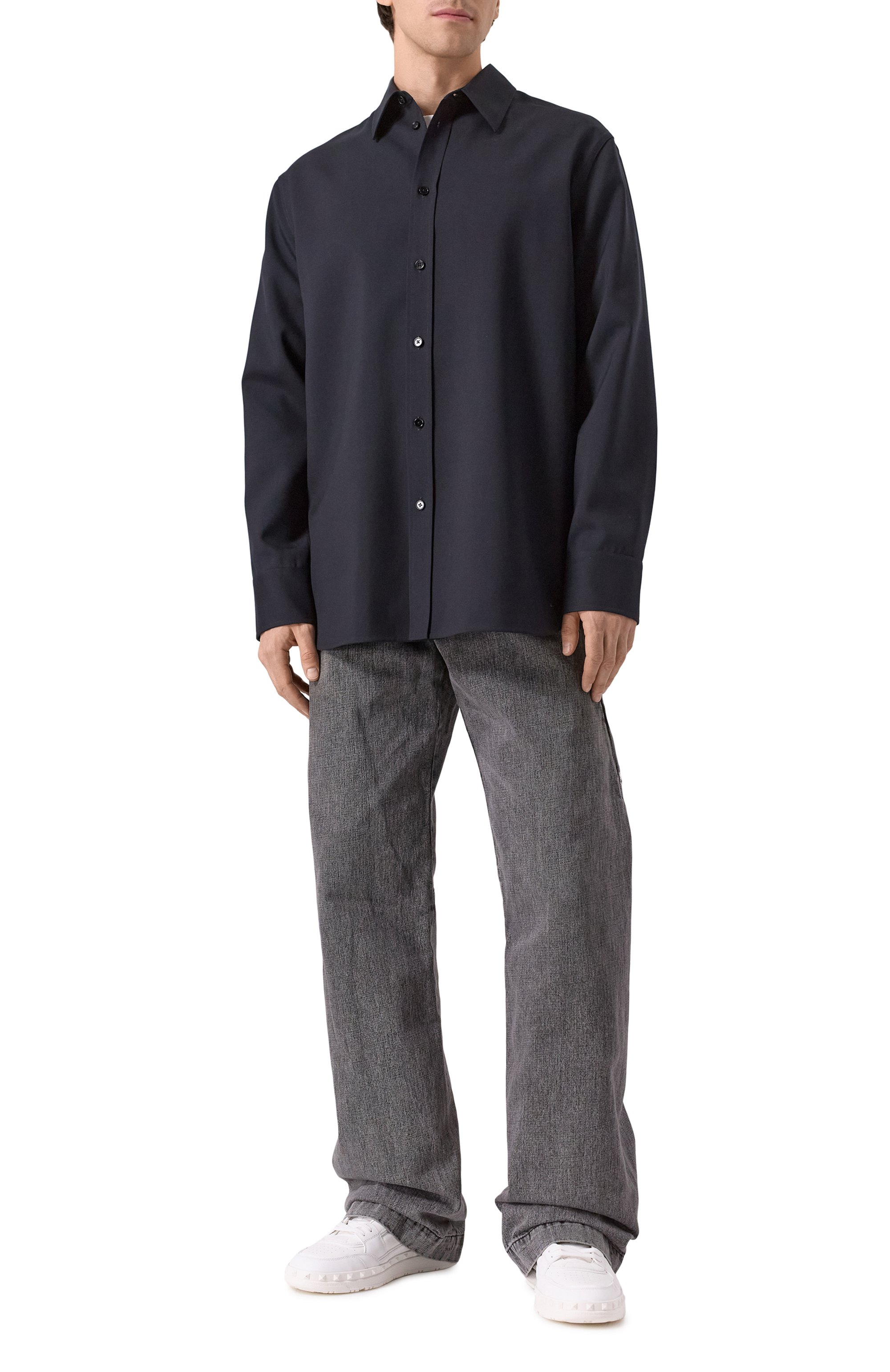 Шерстяная рубашка JIL SANDER, арт. J23DL0001/J40159, фото 2