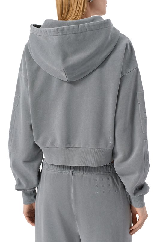 Хлопковая толстовка Ksubi WSP25FL003 Серый  WSP25FL003 Фото 4