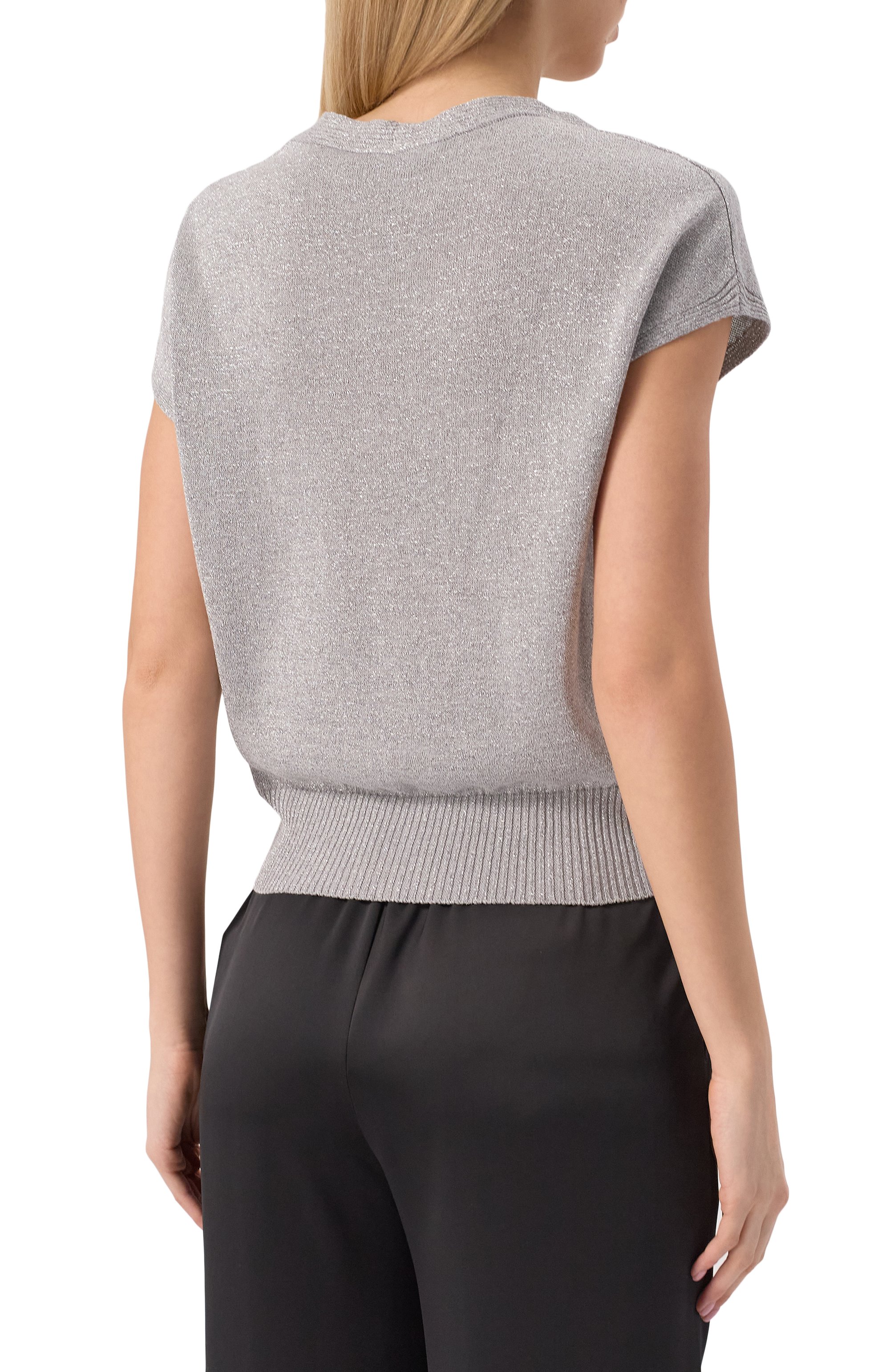 Пуловер из хлопка и вискозы D.EXTERIOR, арт. 60275, фото 4