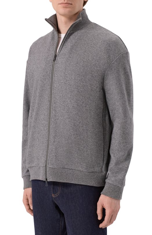 Кашемировый кардиган MVST M25.1MM.H009/J004 Серый  M25.1MM.H009/J004 Фото 3