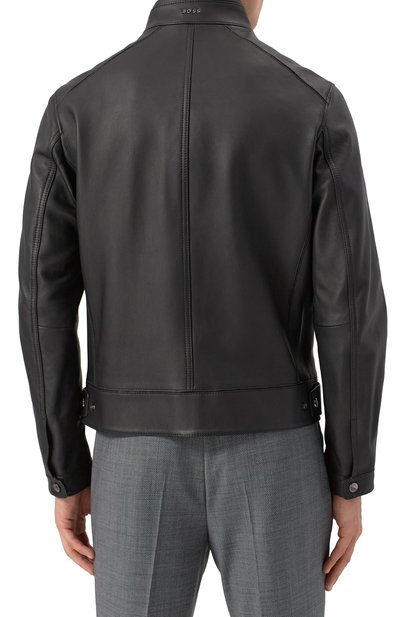 Кожаная куртка BOSS, арт. 50532475, фото 4