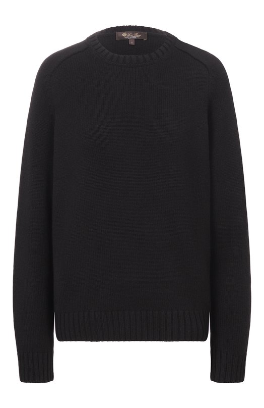 Кашемировый свитер Loro Piana FAM9054 Чёрный FAM9054
