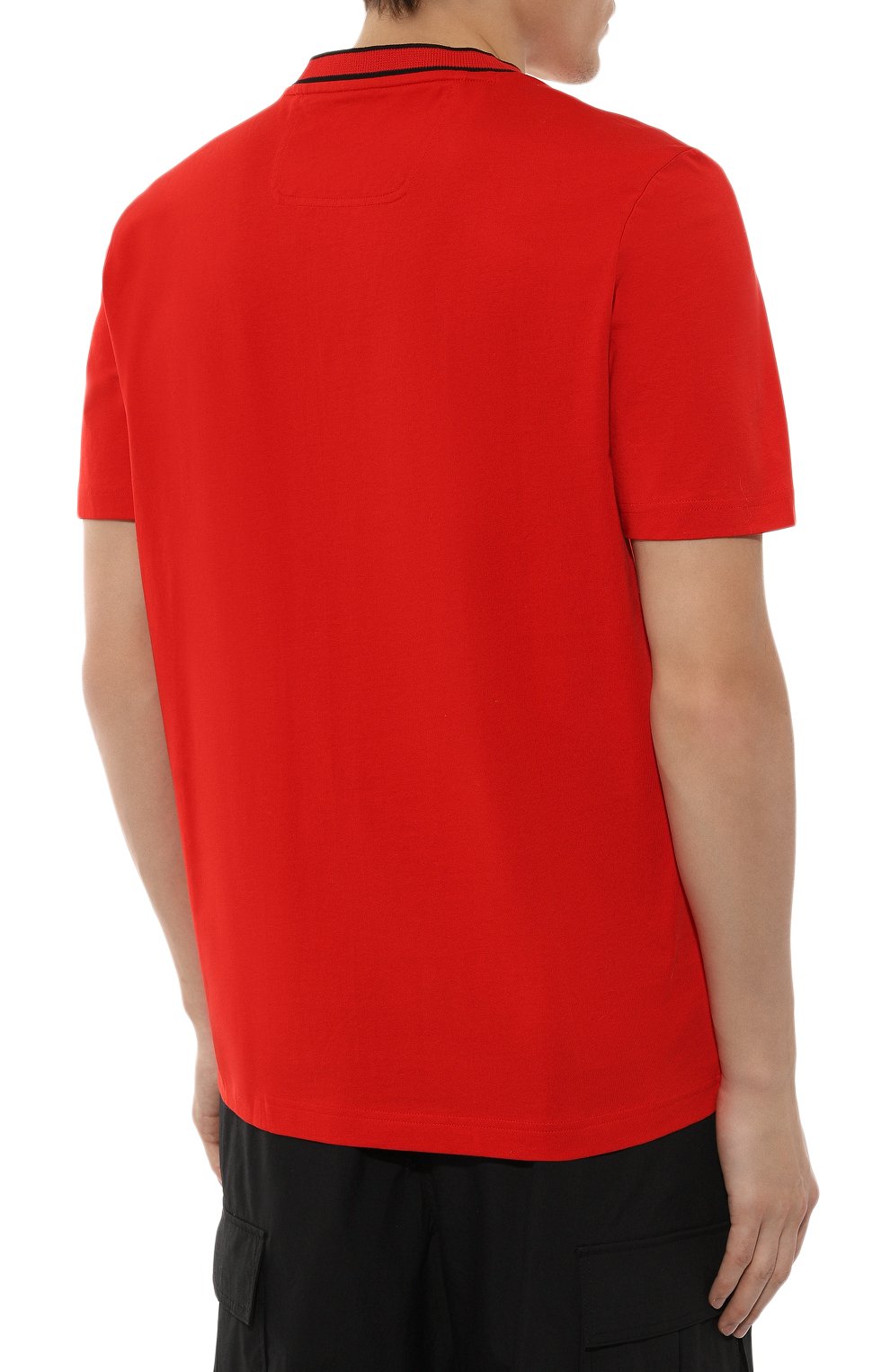 Хлопковая футболка BOSS GREEN, арт. 50525080, фото 4