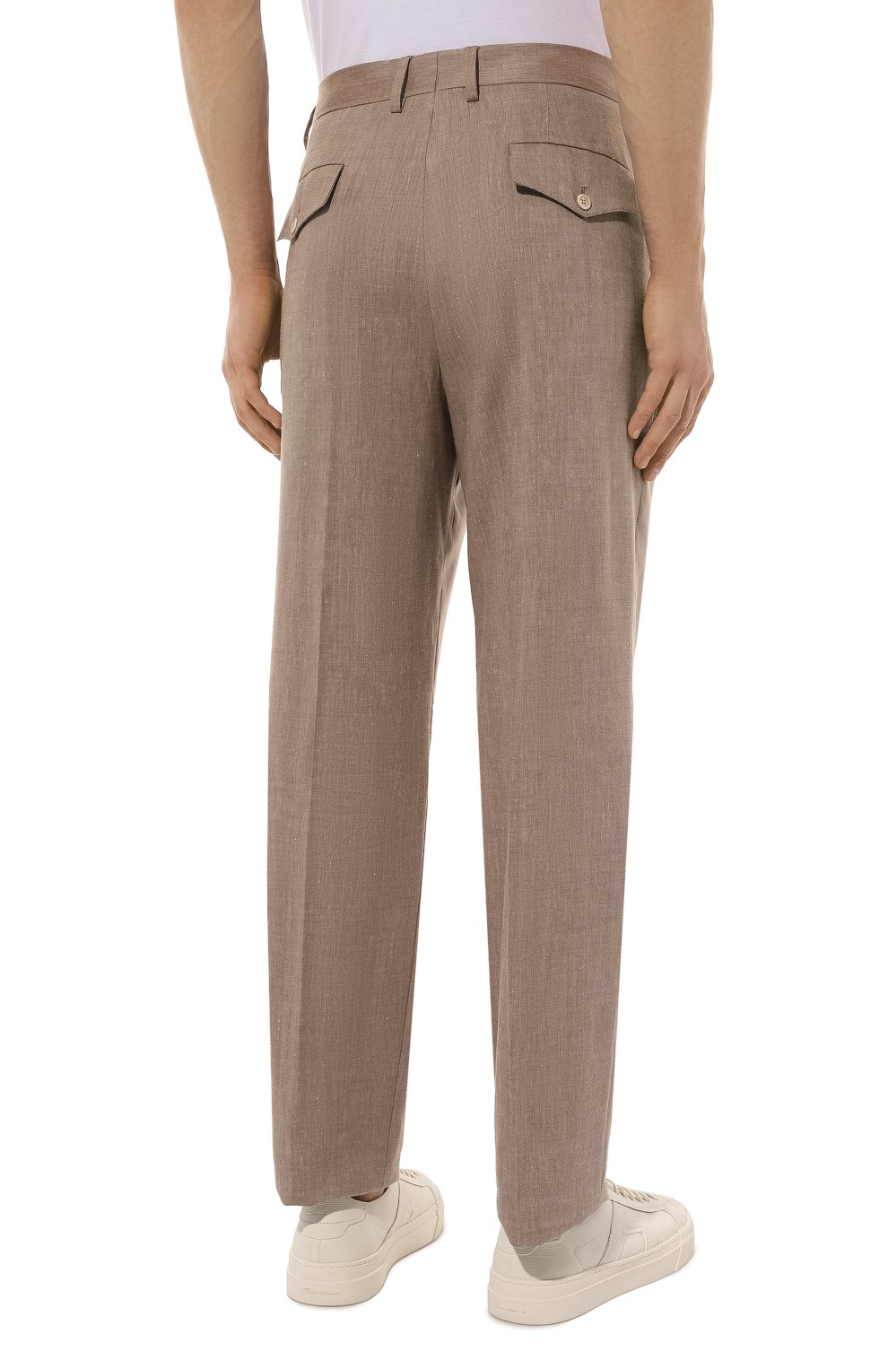 Костюм изо льна и шерсти BRUNELLO CUCINELLI, арт. MS465LDTR, фото 7