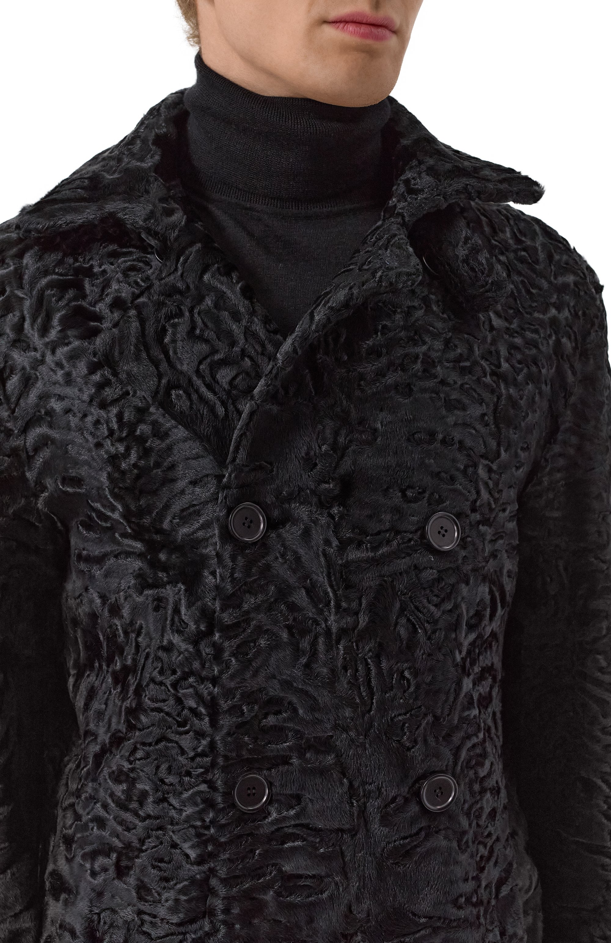 Пальто из свакары MVST, арт. FEKB-ES4365-2SW, фото 5