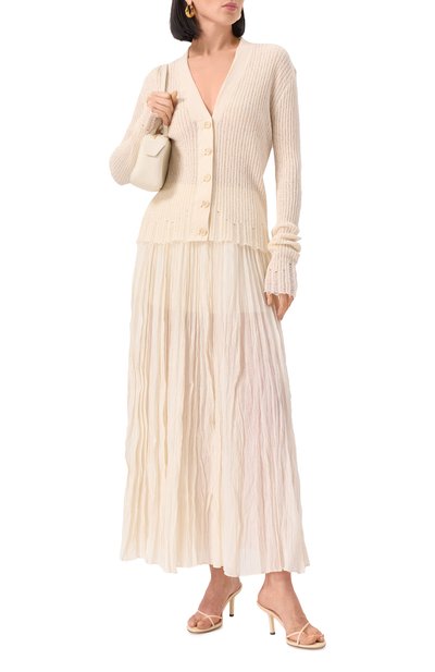 Хлопковая юбка TOTEME, арт. 243-WRB0197-FB0200, фото 2