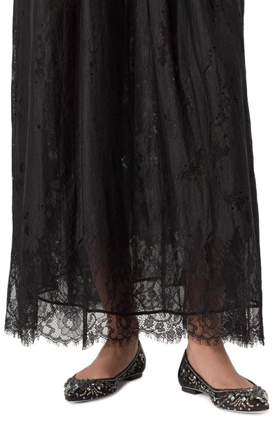 Текстильные балетки cinderella RENE CAOVILLA, арт. C11911-010/CRIN, фото 3