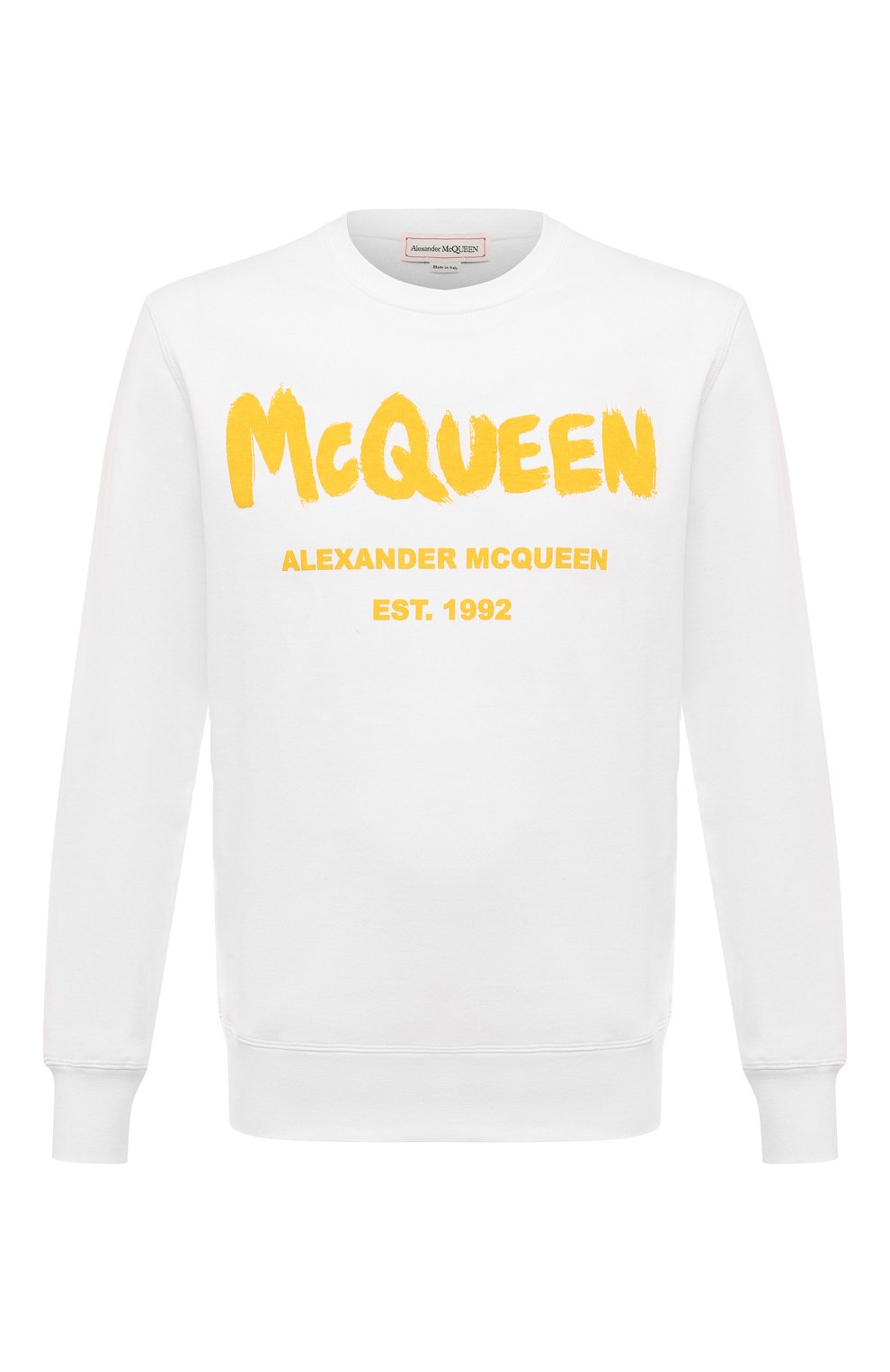 Хлопковый свитшот ALEXANDER MCQUEEN, арт. 688713/QTAAB, фото 1