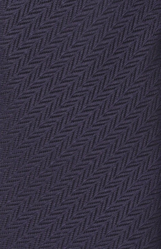 Шелковый галстук Canali 18/HJ04360 Синий  18/HJ04360 Фото 4
