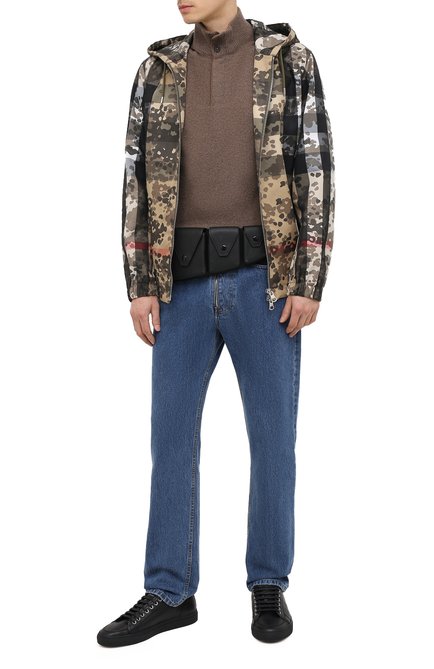 Мужская кожаная поясная сумка KENZO, арт. FA62CE305L22
