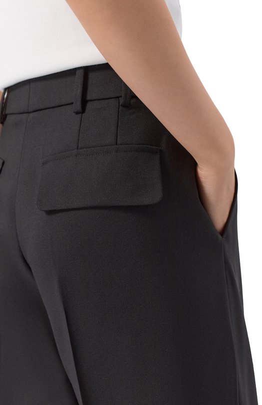 Шерстяные брюки Windsor 52 DH816 10007040/30036898 Чёрный  52 DH816 10007040/30036898 Фото 5