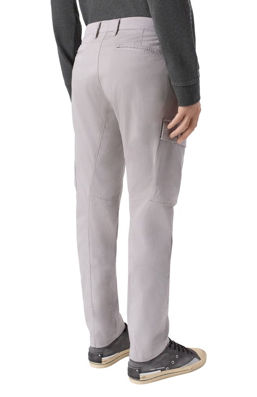 Хлопковые брюки-карго C.P. Company 20CMPA134A/005694G Серый  20CMPA134A/005694G Фото 4