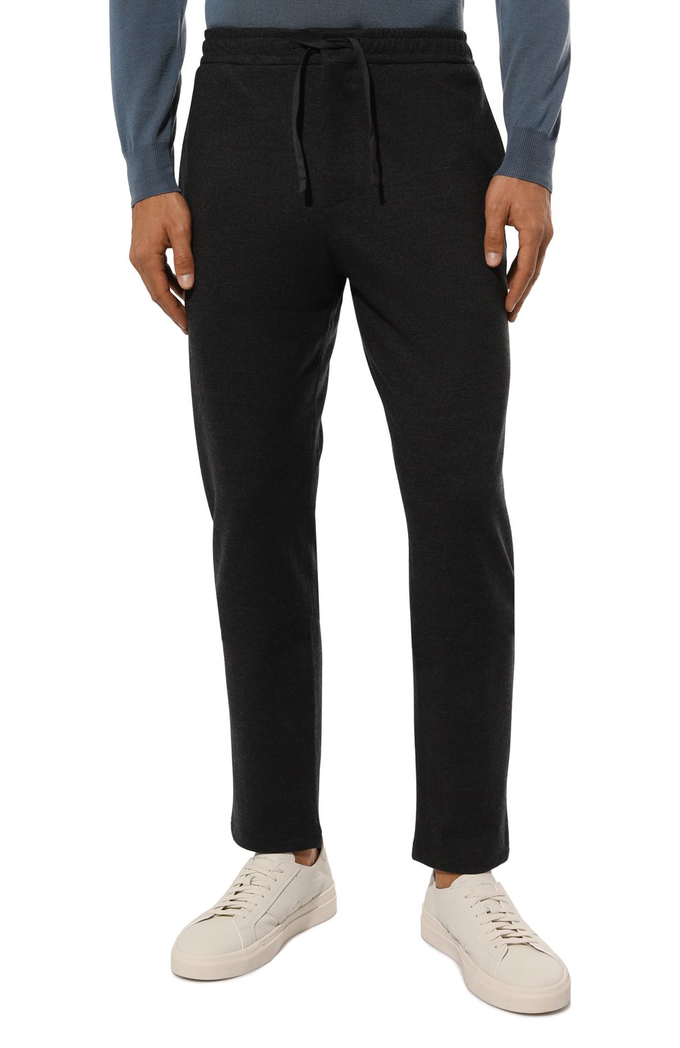 Шерстяные брюки CANALI темно-серого цвета по цене 69950 руб., арт. J7003/JJ03062, фото 3 Шерстяные брюки CANALI, арт. J7003/JJ03062, фото 3