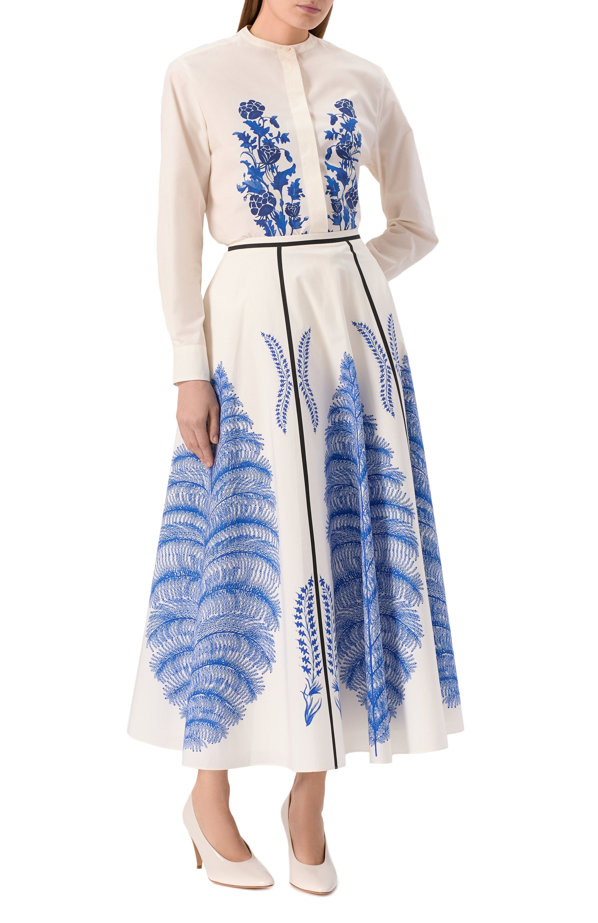 Хлопковая юбка GIAMBATTISTA VALLI, арт. 25SSPVCA2087-59PRI, фото 2