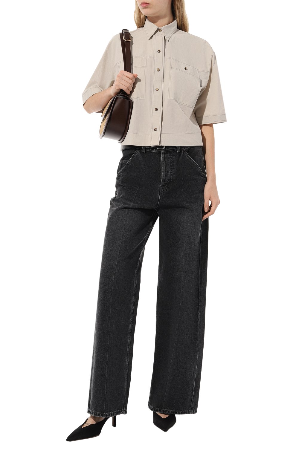 Джинсовая рубашка BRUNELLO CUCINELLI, арт. ML949B1348, фото 2