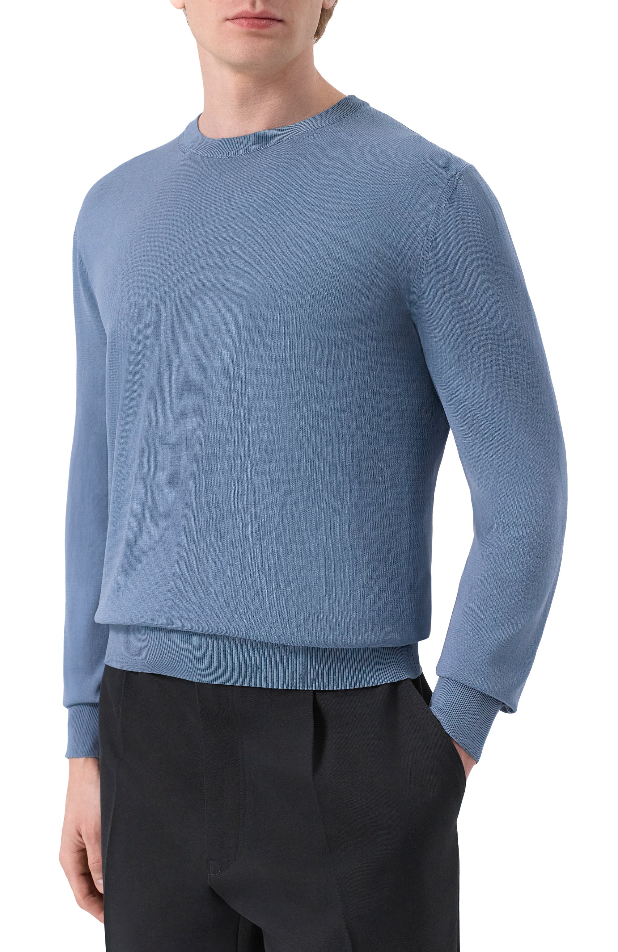 Хлопковый джемпер CANALI, арт. C0012/MK02459, фото 3