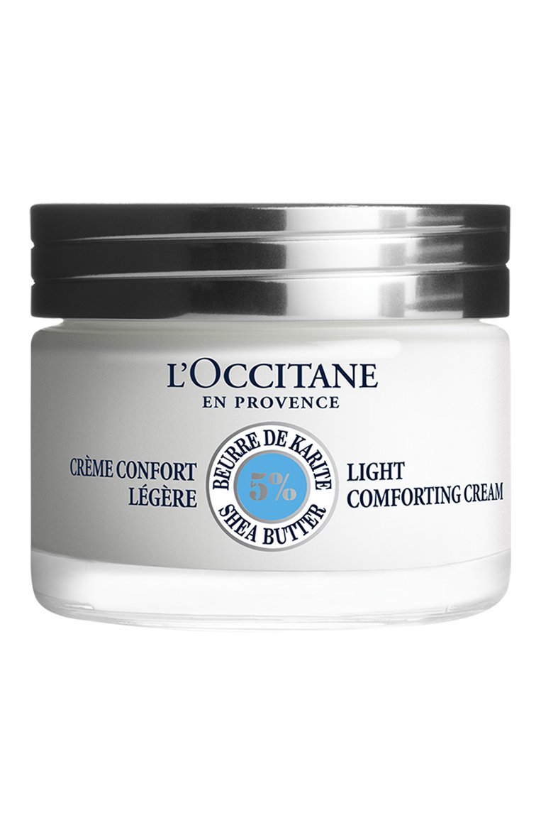 Легкий крем-комфорт для лица "карите" (50ml) L`OCCITANE бесцветного цвета, арт. 716625 | Фото 1 (Региональные ограничения белый список (Axapta Mercury): Не проставлено; Нос: Не проставлено; Тип продукта: Кремы; Наз�начение: Для лица)