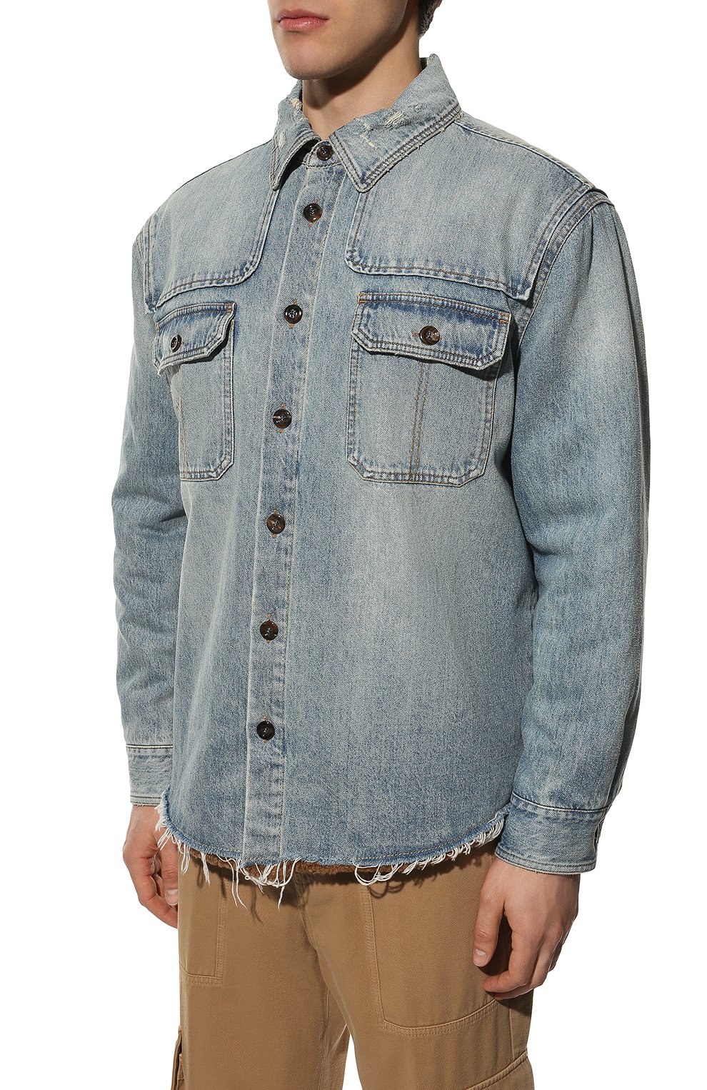Джинсовая куртка-рубашка GUCCI, арт. 667998/XDBRP, фото 3