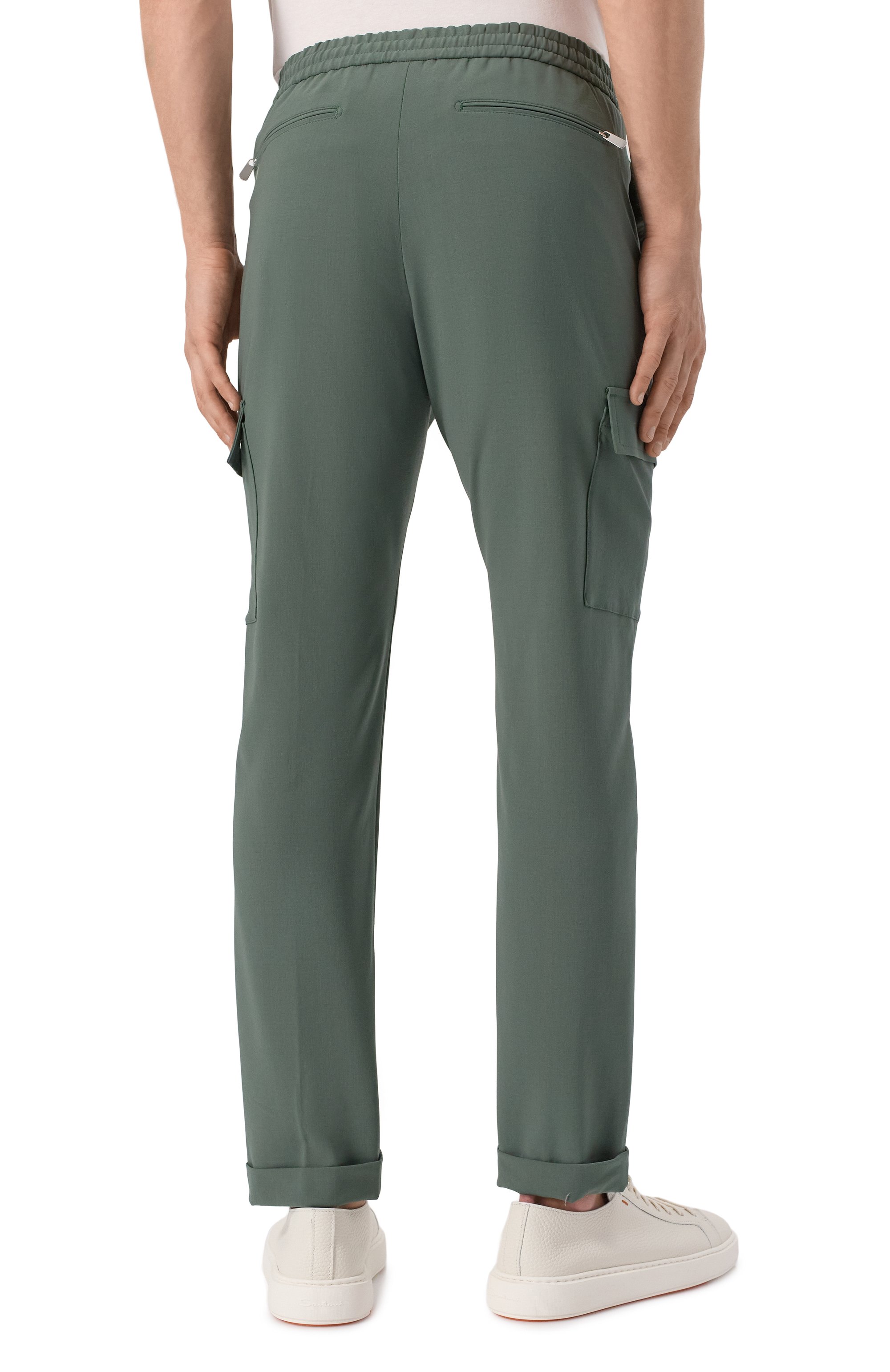 Шерстяные брюки-карго MARCO PESCAROLO, арт. T0R/5116, фото 4