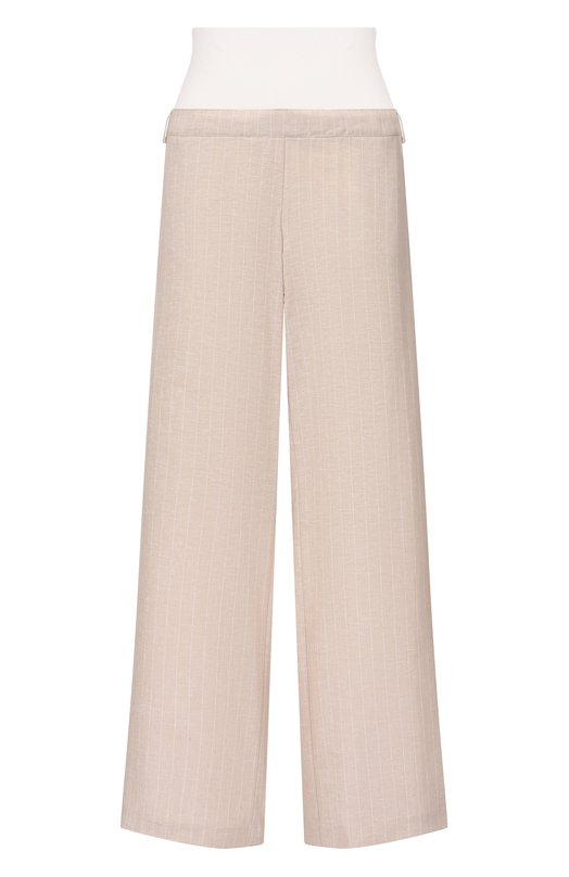 Брюки из вискозы и льна Pietro Brunelli PN0196/LICUBA Бежевый PN0196/LICUBA