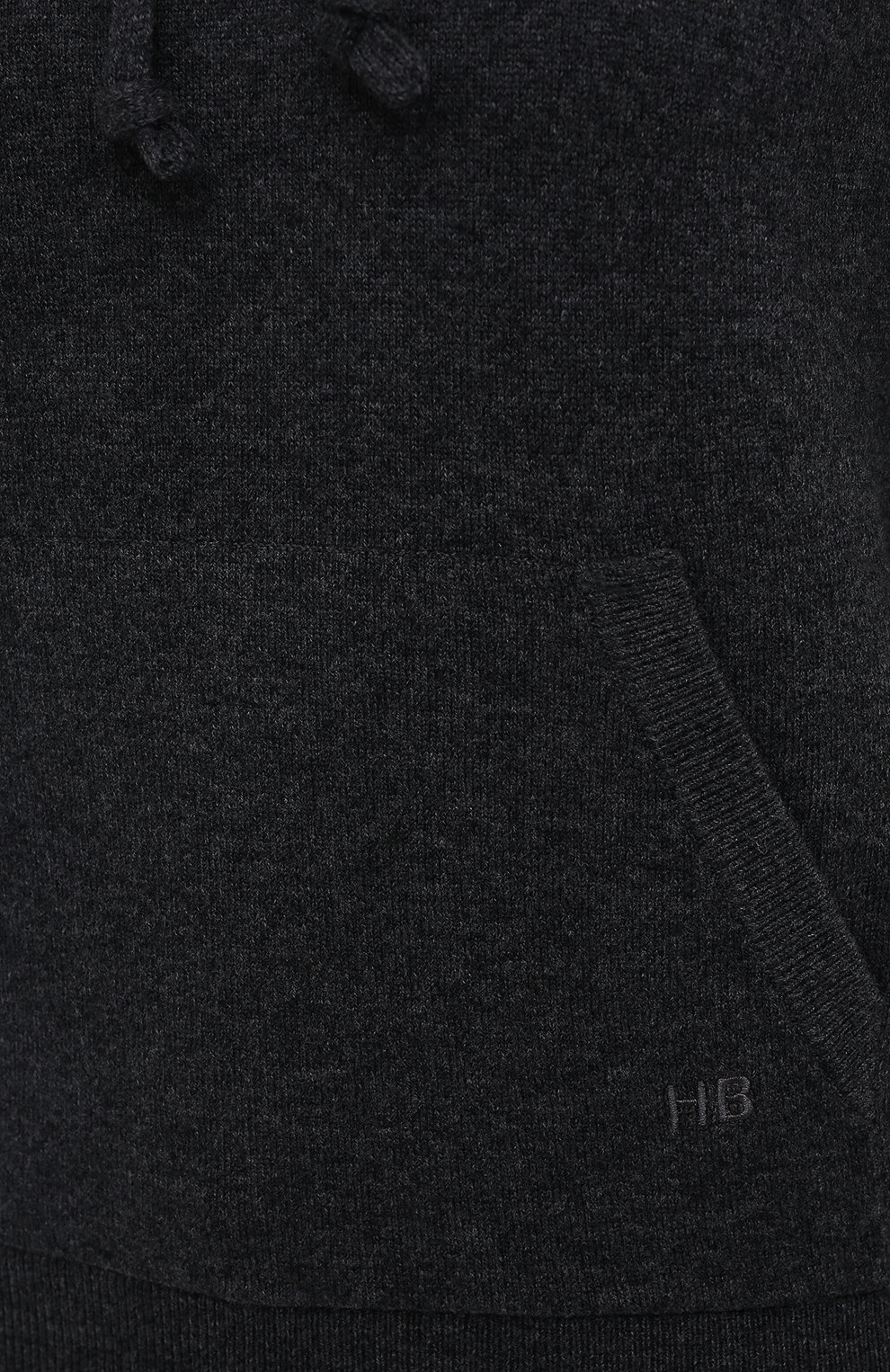 Худи из шерсти и кашемира BOSS серого цвета по цене 32700 руб., арт. 50453066, фото 5 Худи из шерсти и кашемира BOSS, арт. 50453066, фото 5