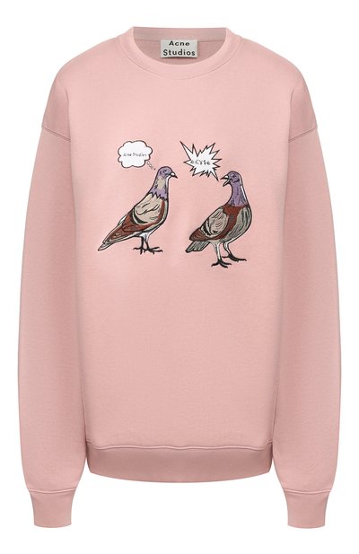 Женский хлопковый свитшот ACNE STUDIOS, арт. CI0028