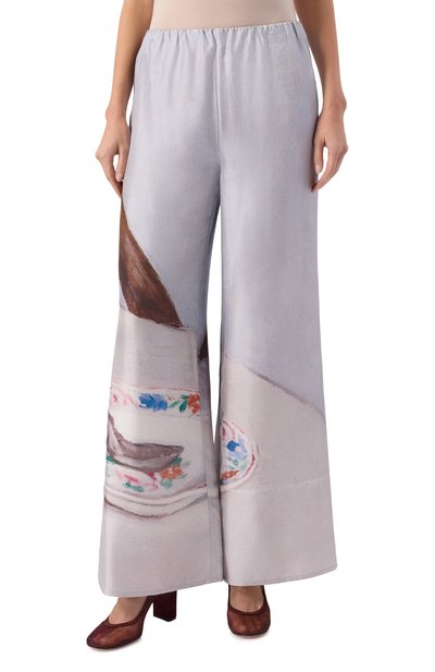 Шелковые брюки NANUSHKA, арт. NW25SSPA37950, фото 3