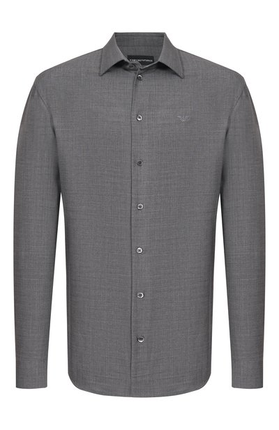 Мужская шерстяная рубашка EMPORIO ARMANI, арт. EM000099/TE19332