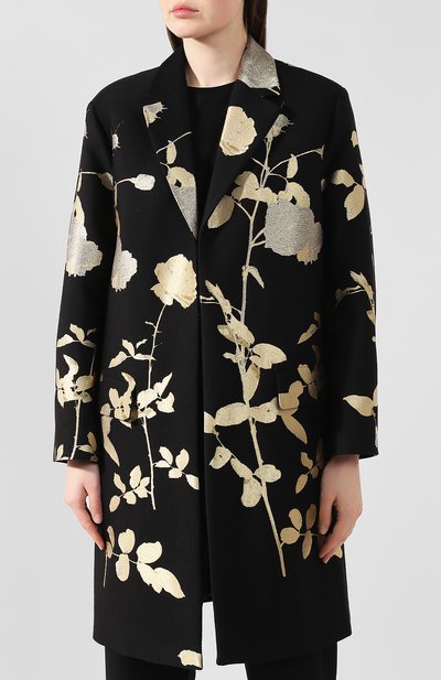 Пальто из смеси шерсти и вискозы DRIES VAN NOTEN, арт. 192-10277-8361, фото 3