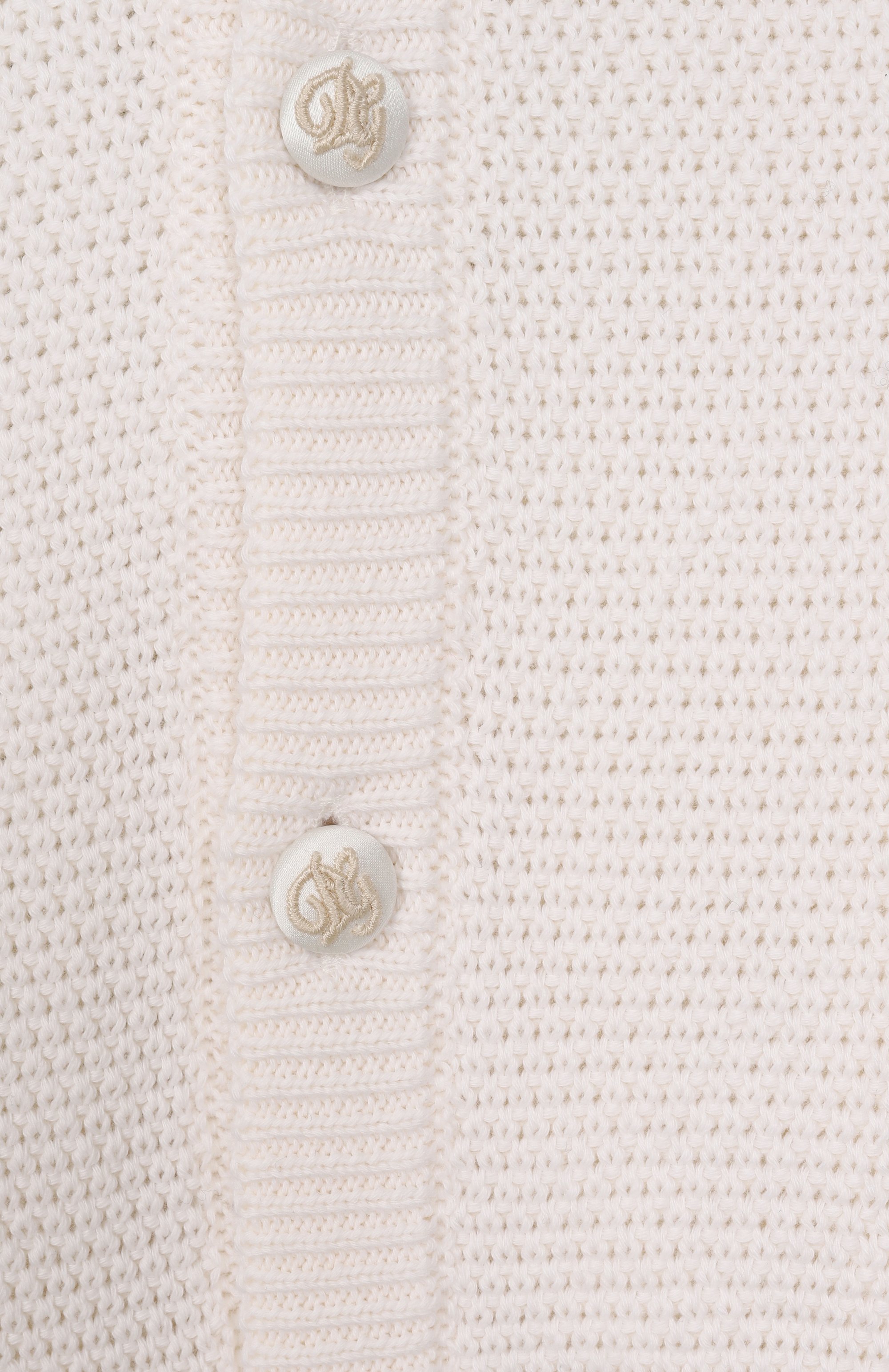 Кардиган из хлопка и кашемира DOLCE & GABBANA, арт. L1KWG1/JGMG8, фото 3