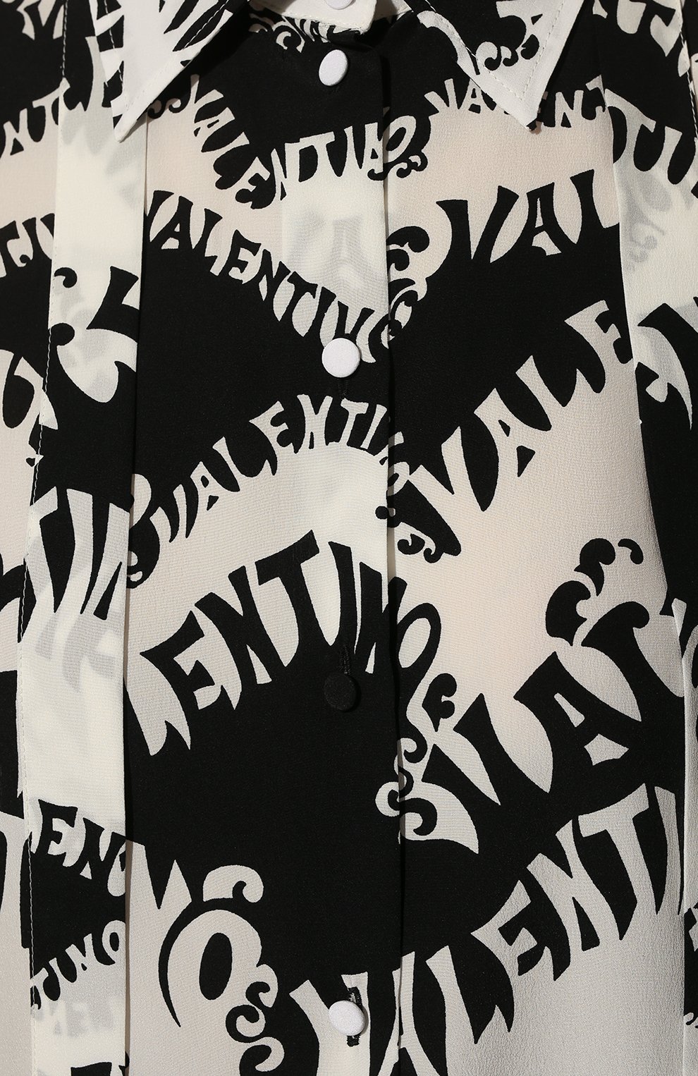 Шелковая рубашка VALENTINO, арт. XB0AB3B577Q, фото 5