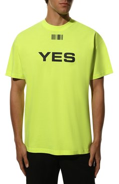 Хлопковая футболка  VTMNTS, арт. VL12TR340Y/1611, фото 3