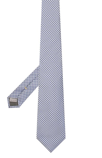 Шелковый галстук CANALI синего цвета по цене 13250 руб., арт. 18/HJ02098, фото 2 Шелковый галстук CANALI, арт. 18/HJ02098, фото 2
