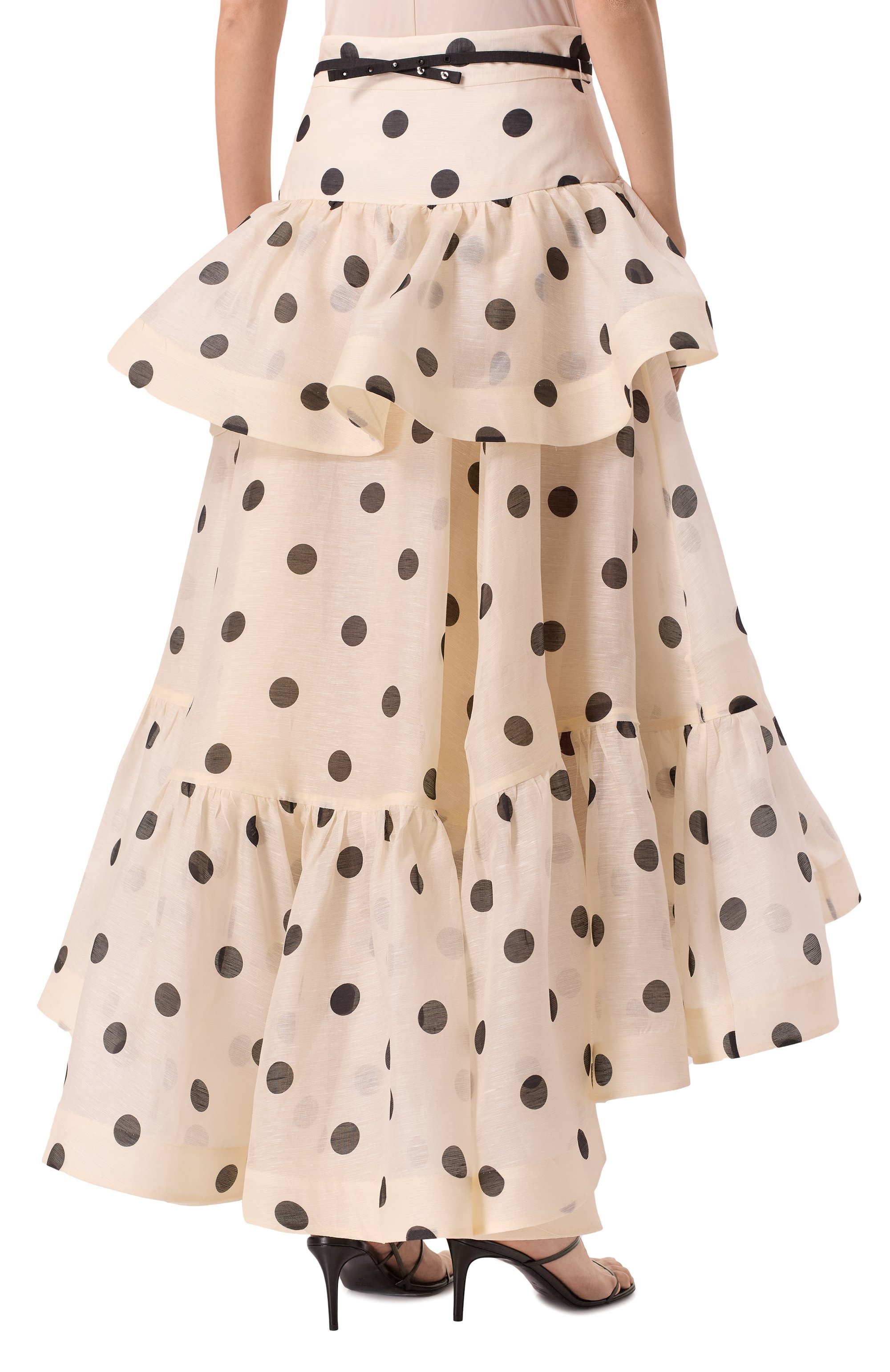 Юбка изо льна и шелка ZIMMERMANN, арт. 2367SR251, фото 4