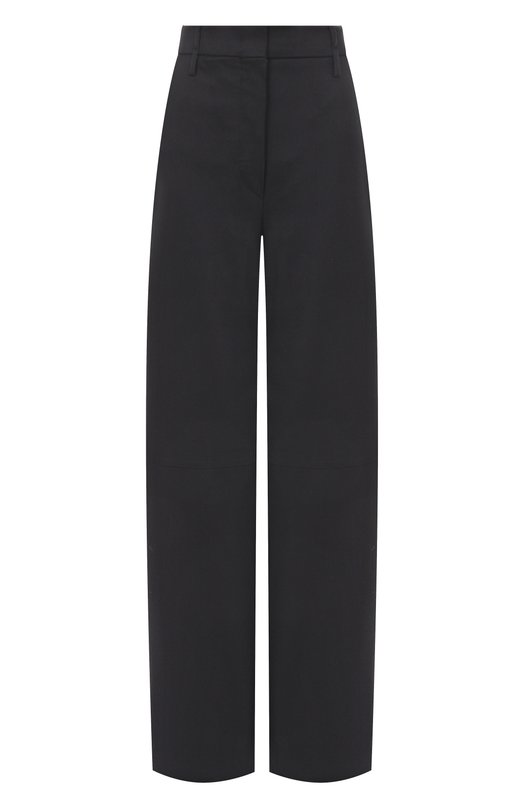 Брюки из хлопка и вискозы Sportmax S0SPIR0 Чёрный S0SPIR0