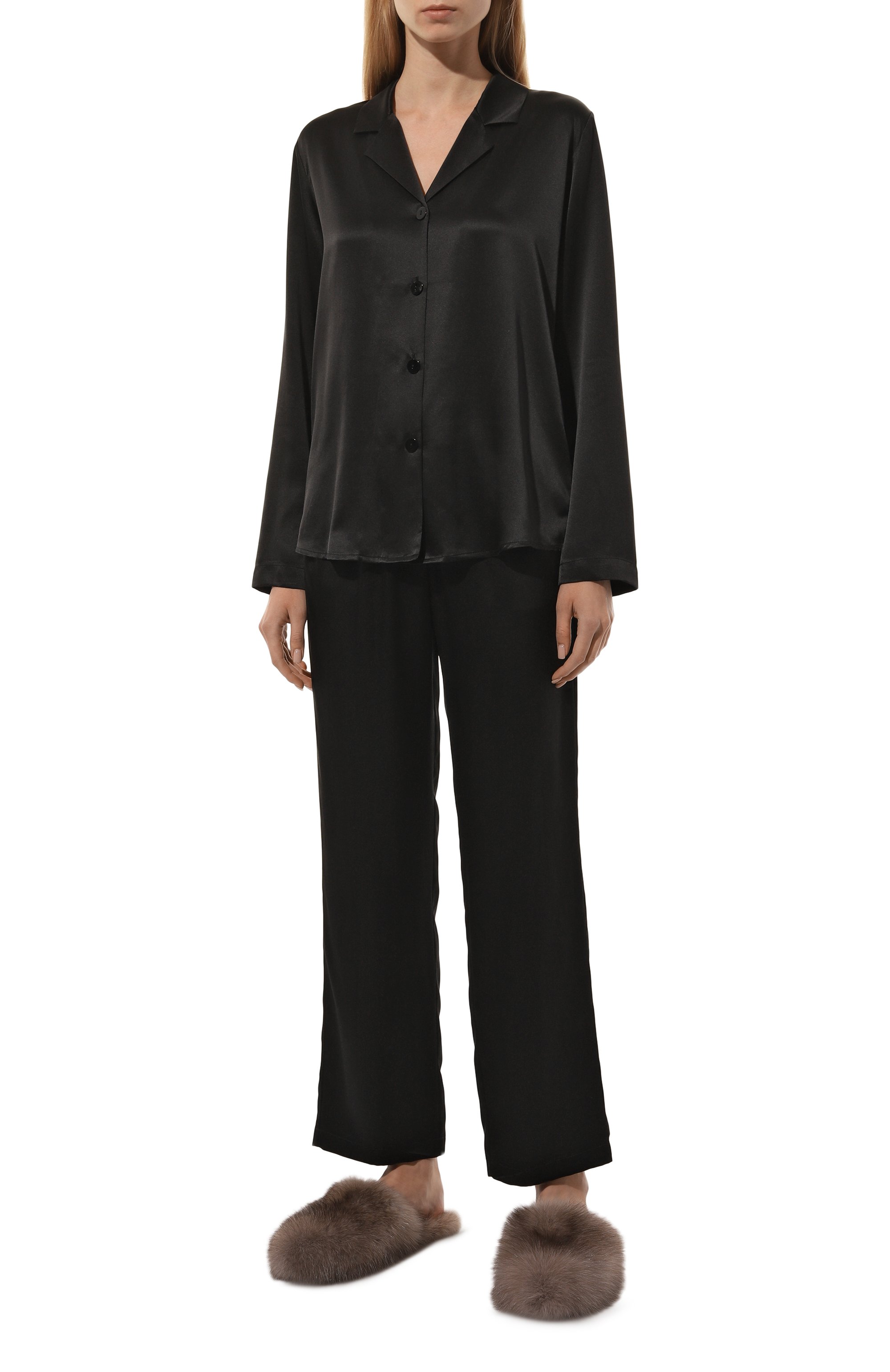 Домашние туфли из соболя BLACK SABLE, арт. BS-24M/PВ, фото 2