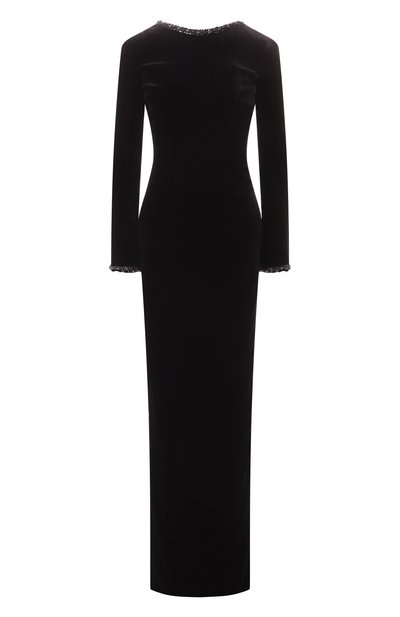 Женское бархатное платье LOUVE, арт. 24-1-19-10-01