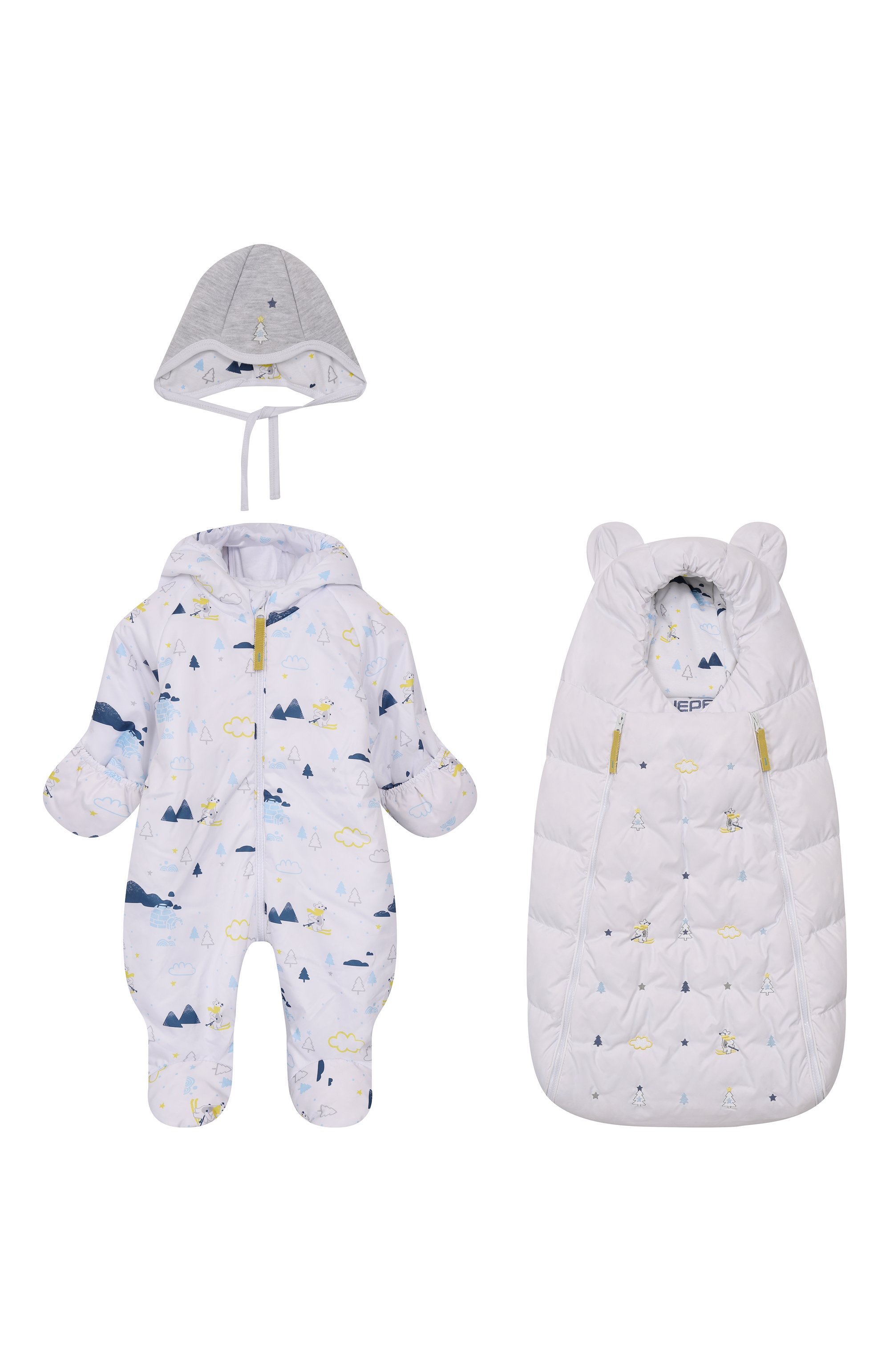 Комплект на выписку северный мишка CHEPE, арт. 391015, фото 1