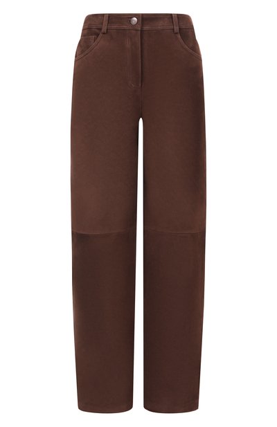 Женские замшевые брюки 12 STOREEZ, арт. 134235
