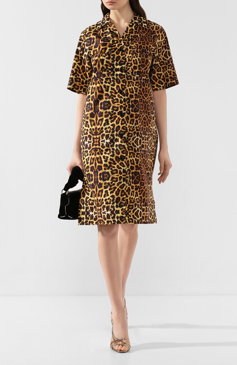 Хлопковое платье DRIES VAN NOTEN, арт. 201-31048-9006, фото 2