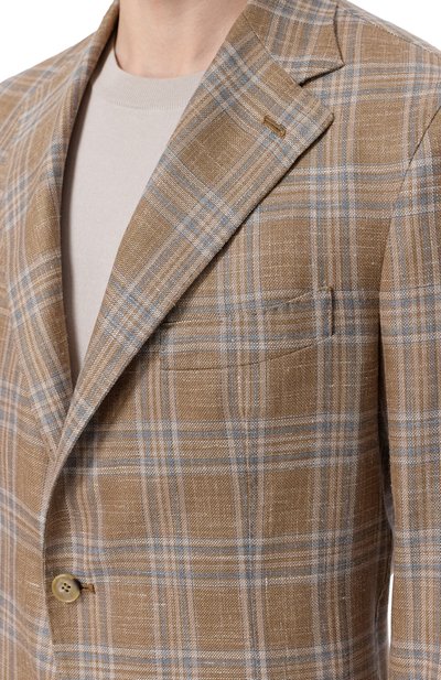 Пиджак из шерсти и шелка ANDREA CAMPAGNA, арт. SALINA/T26125, фото 5