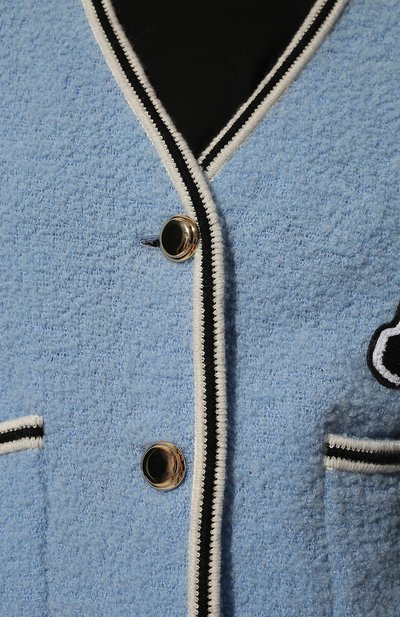 Шерстяной жакет MIU MIU, арт. MH1761-2E37-F0076, фото 5