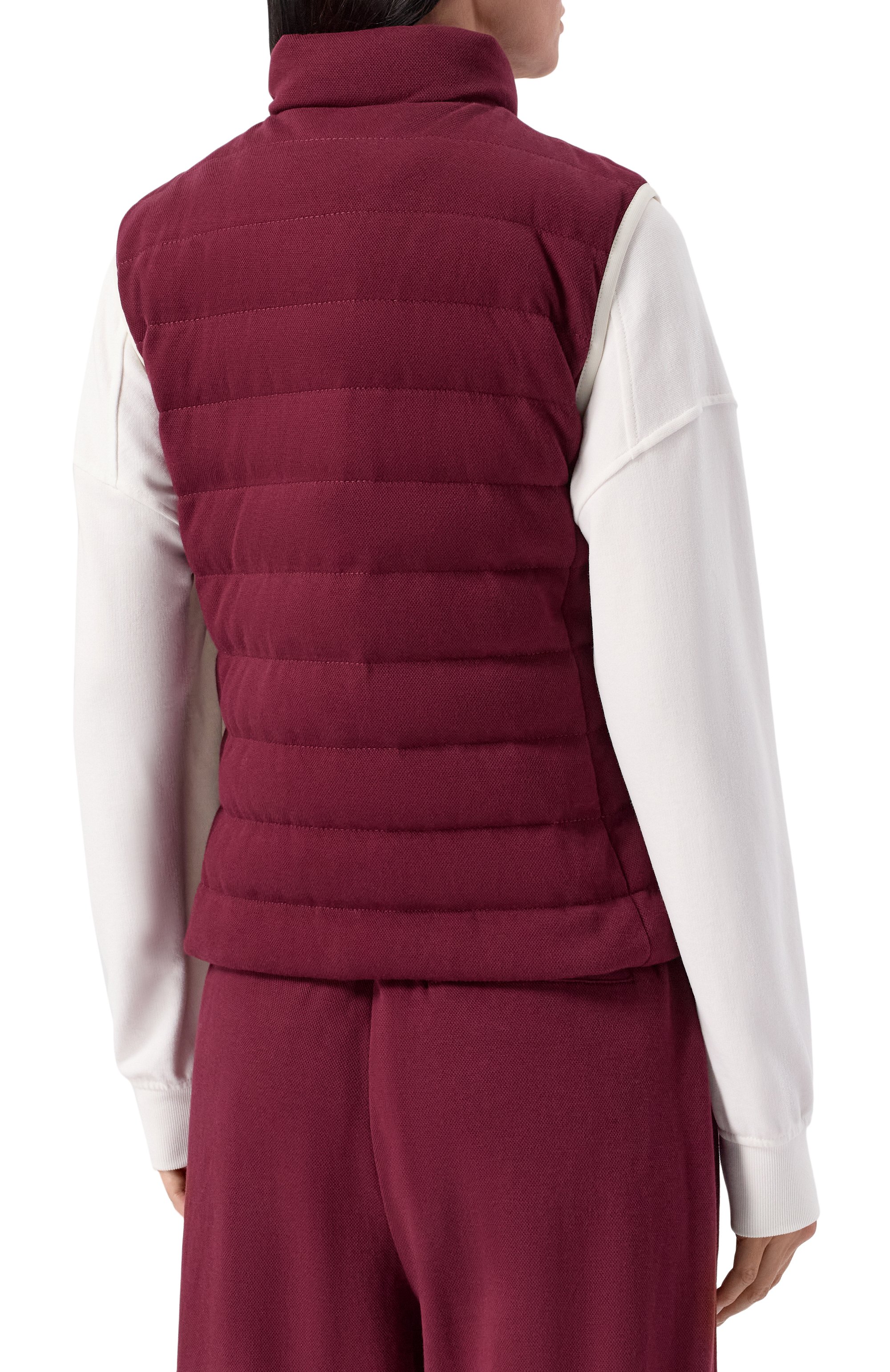 Пуховый жилет BRUNELLO CUCINELLI, арт. MG9277778, фото 4