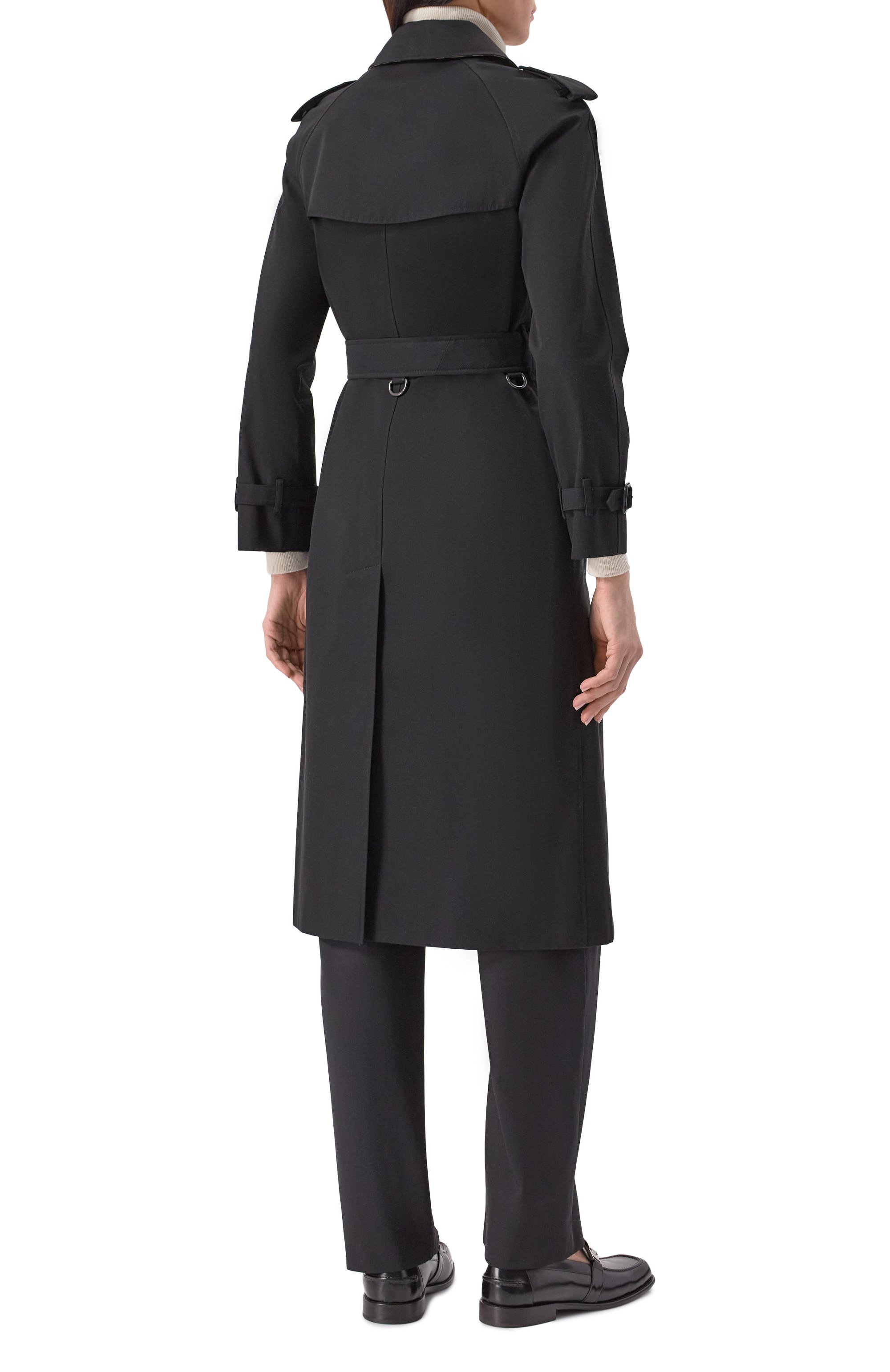 Хлопковый тренч BURBERRY, арт. 8079418, фото 4