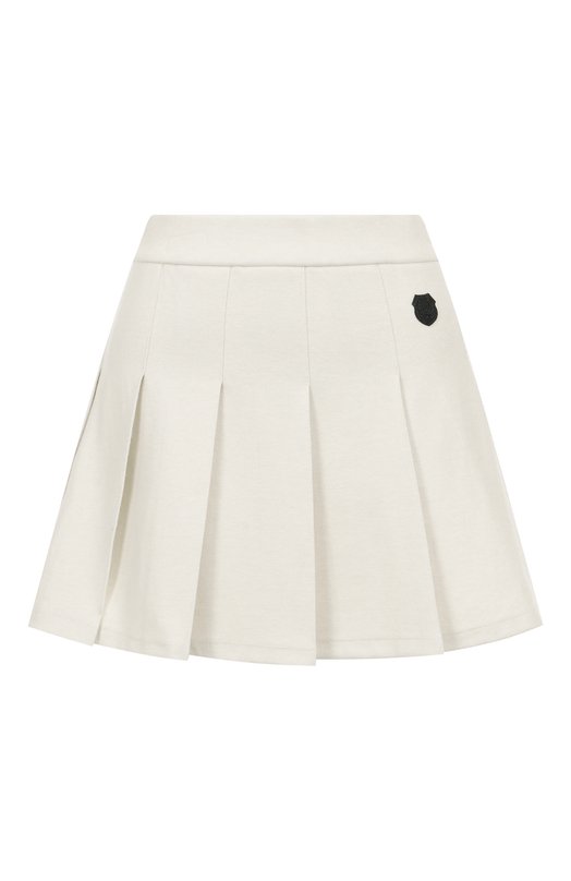 Юбка из хлопка и шерсти The Kooples FJUP30022K Кремовый FJUP30022K