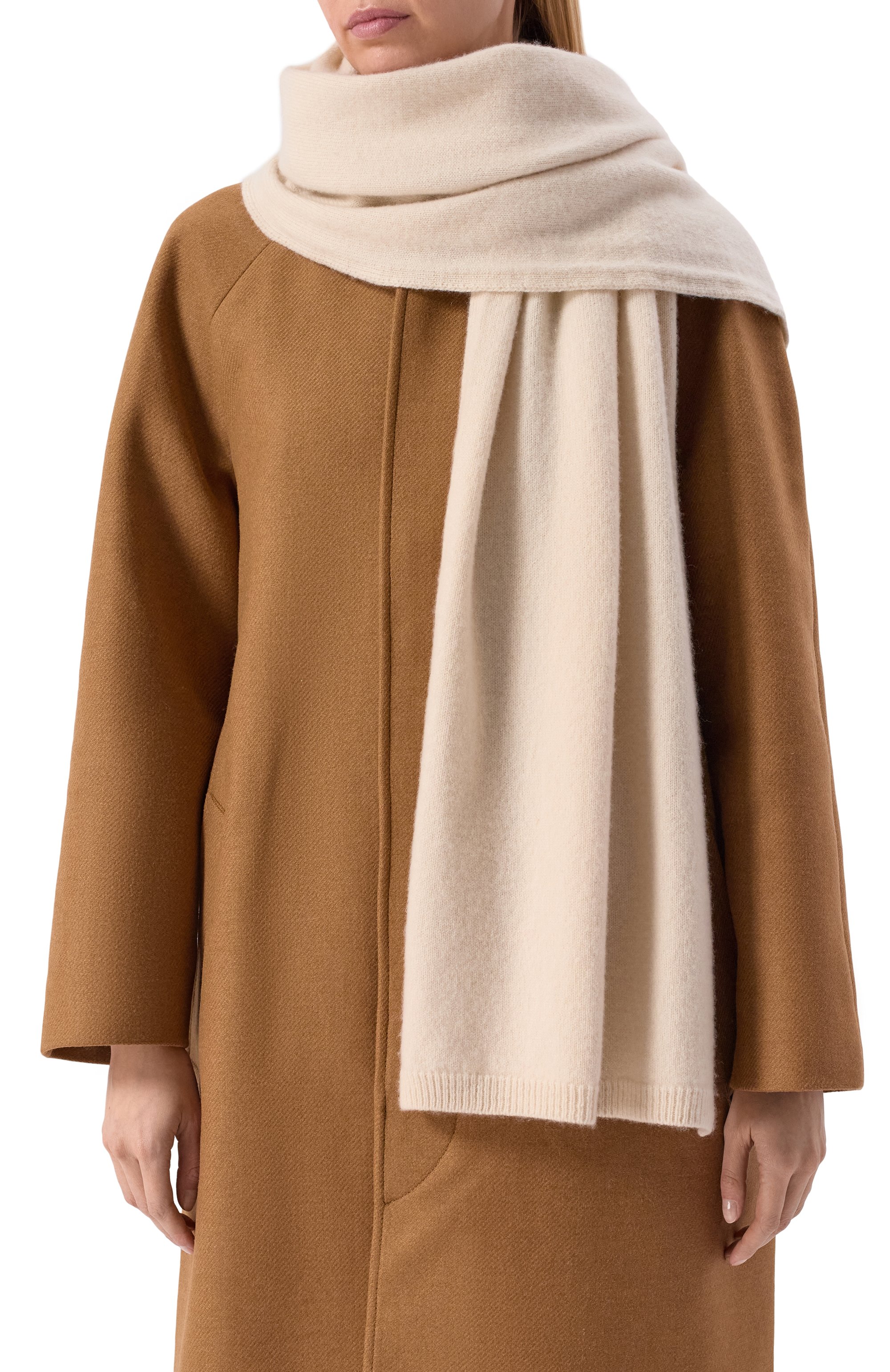 Шарф luna из шерсти и кашемира CANOE, арт. 4504801, фото 2