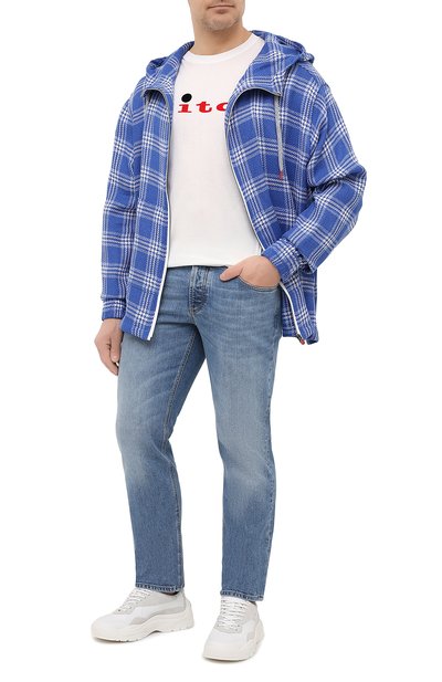 Хлопковая футболка KITON, арт. UK1164L, фото 2