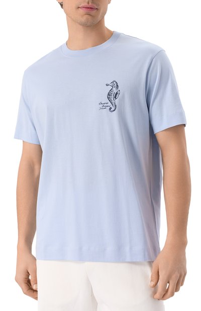 Хлопковая футболка EMPORIO ARMANI, арт. EM001031/AF12926, фото 3